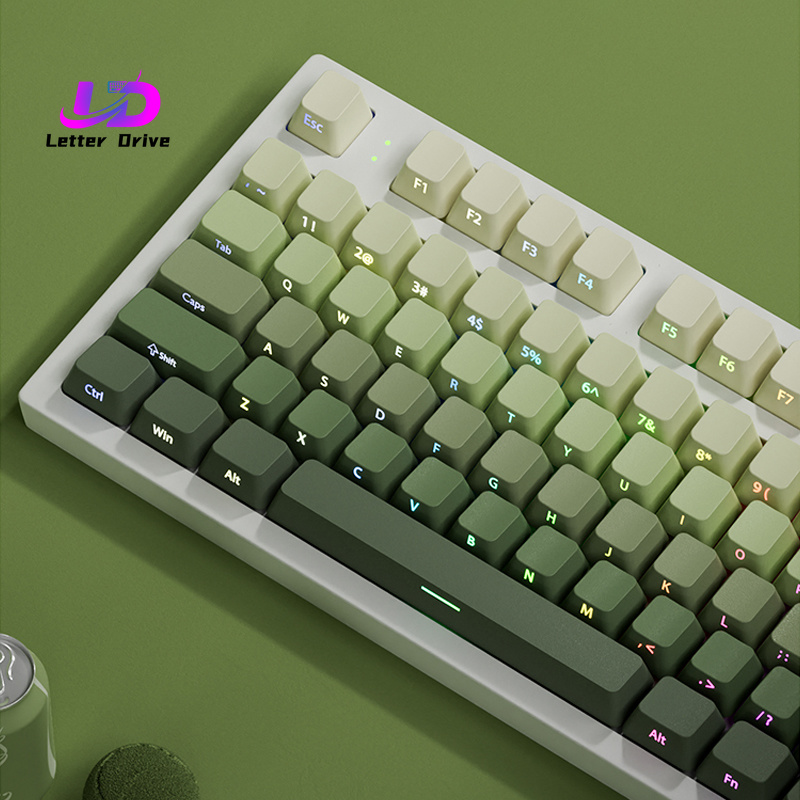 Gaming Accessories Aesthetic - 135 touches Cherry Profile Green Grape,